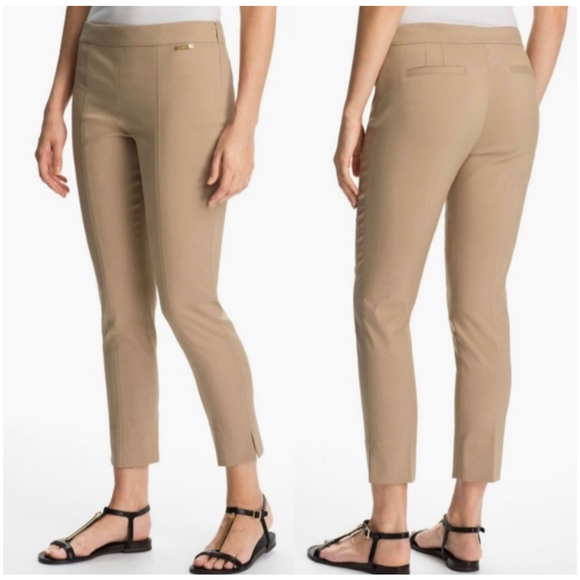 TORY BURCH Callie Seamed Crop Pants - Picture 1 of 7